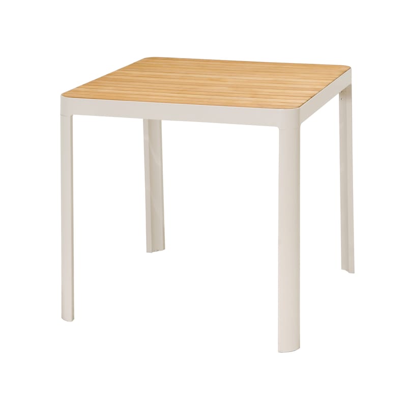 Portals Bar Sæt bord + 4 barstole - Lys Ecru/Koralsand - Havemøbler - Havestole - Barskammel