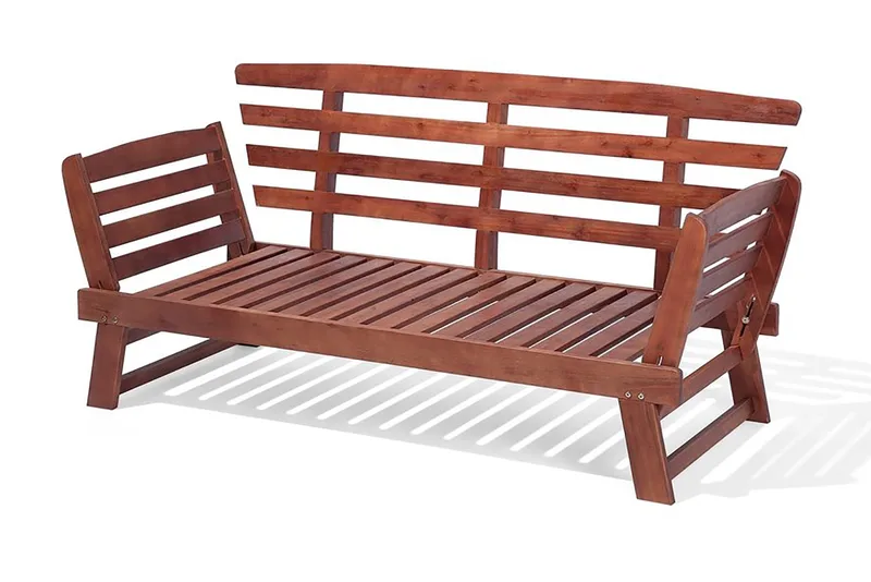 Portici Havesofa 210 cm - Træ / natur - Havemøbler - Balkon - Balkonmøbler - Altanbænke