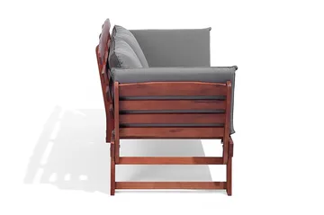 Portici Havesofa 210 cm - Træ / natur - Havemøbler - Balkon - Balkonmøbler - Altanbænke