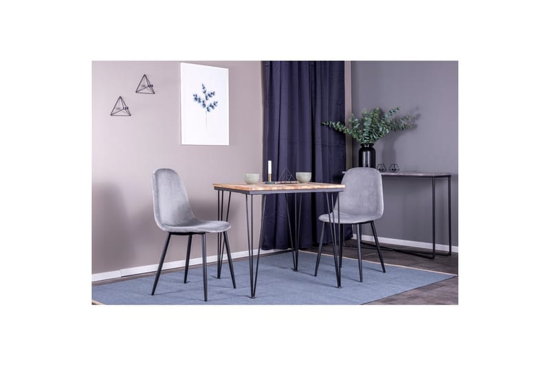 Rektangulært spisestuesæt Bali, Polar - Havemøbler - Balkon - Balkonmøbler - Altansæt
