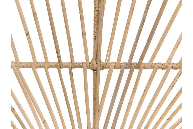 Rimouski Sidebord 67x67 cm - Natur/Sort - Havemøbler - Balkon - Balkonmøbler - Altanborde