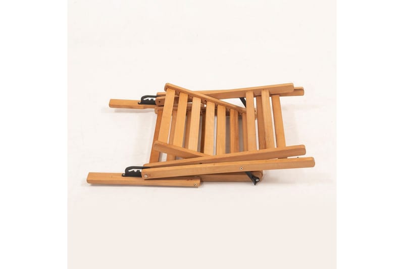 Ruvin Klapstol Udendørs 45x43 cm 89x - Cremevhid - Havemøbler - Balkon - Balkonmøbler - Altanstole