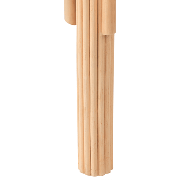 Sæt med 3 sofaborde udendørs Paralia rattan - Natur/Beige - Havemøbler - Balkon - Balkonmøbler - Altanborde