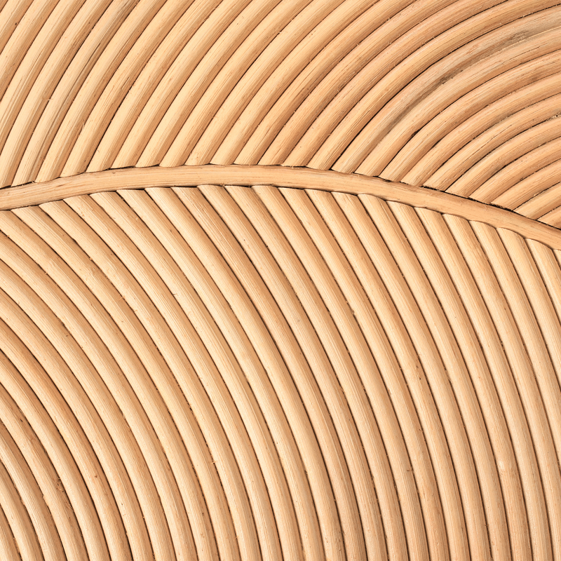 Sæt med 3 sofaborde udendørs Paralia rattan - Natur/Beige - Havemøbler - Balkon - Balkonmøbler - Altanborde