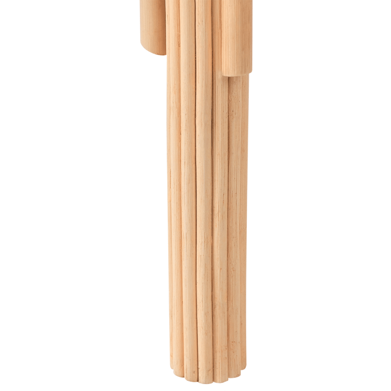 Sæt med 3 udendørs sofaborde Paralia i rattan - Natur/Beige - Havemøbler - Balkon - Balkonmøbler - Altanborde
