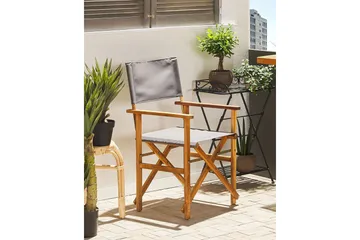 Salve Armstol - Grå/Brun/Grøn - Havemøbler - Balkon - Balkonmøbler - Altanstole