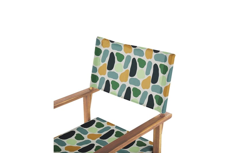 Salve Armstol - Grøn/Hvid/Orange/Brun - Havemøbler - Balkon - Balkonmøbler - Altanstole