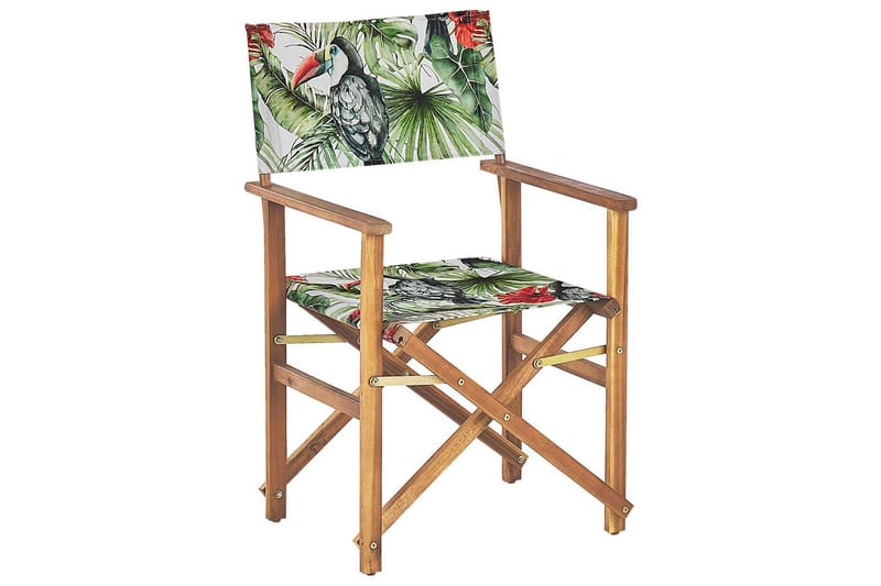 Salve Armstol - Grøn/Rød - Havemøbler - Balkon - Balkonmøbler - Altanstole