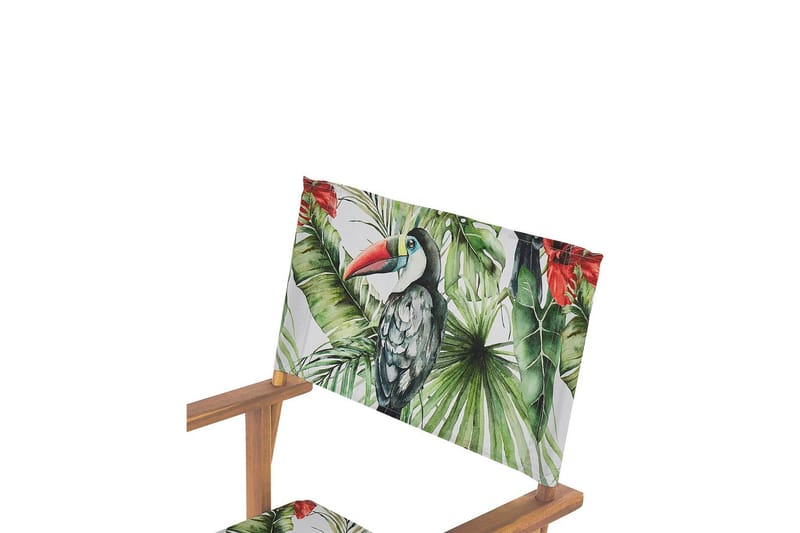 Salve Armstol - Grøn/Rød - Havemøbler - Balkon - Balkonmøbler - Altanstole