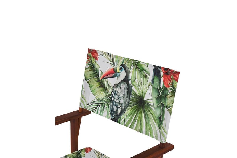 Salve Armstol - Grøn/Rød - Havemøbler - Balkon - Balkonmøbler - Altanstole