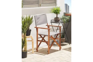 Salve Armstol - Mørkebrun/Grå - Havemøbler - Balkon - Balkonmøbler - Altanstole