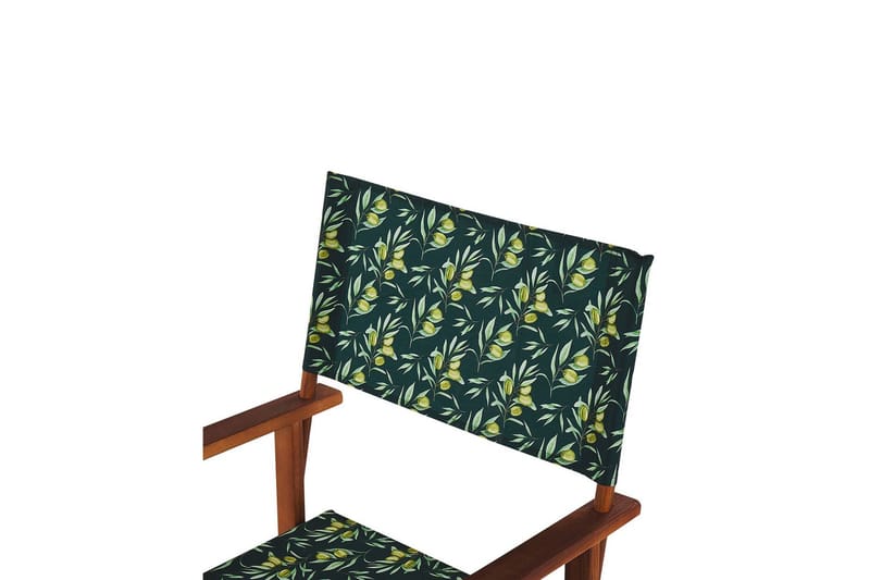 Salve Armstol - Mørkegrøn/Mørkebrun - Havemøbler - Balkon - Balkonmøbler - Altanstole