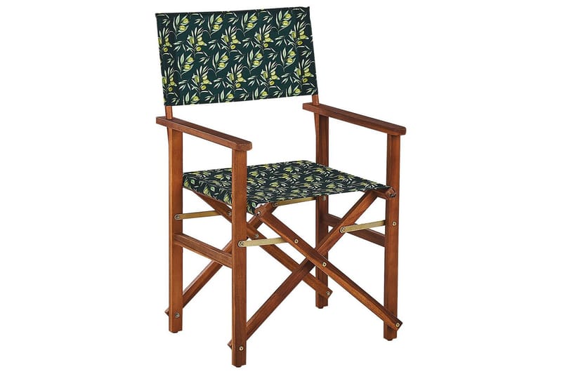 Salve Armstol - Mørkegrøn/Mørkebrun - Havemøbler - Balkon - Balkonmøbler - Altanstole