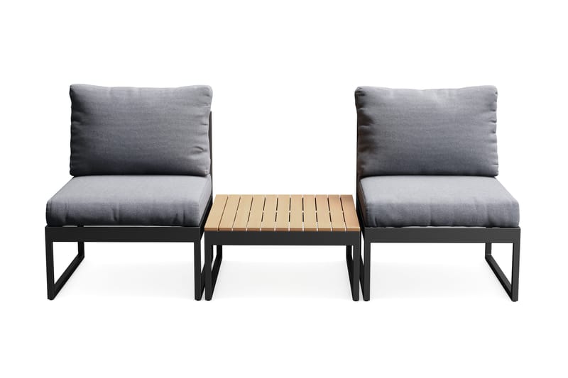 Samira Loungeset Udendørs, Grå