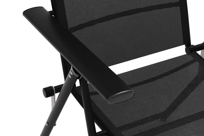 Sanna Positionsstol Udendørs - Sort - Havemøbler - Balkon - Balkonmøbler - Altanstole