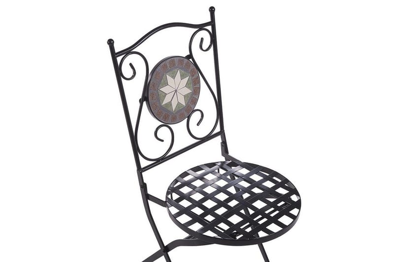 Sannicola Spisestol Udendørs - Sort - Havemøbler - Balkon - Balkonmøbler - Altanstole