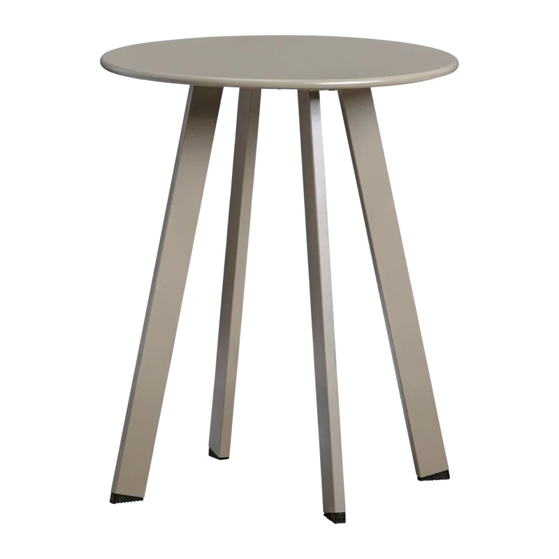 Sidebord Fer 49 cm rundt udendørs, Sand