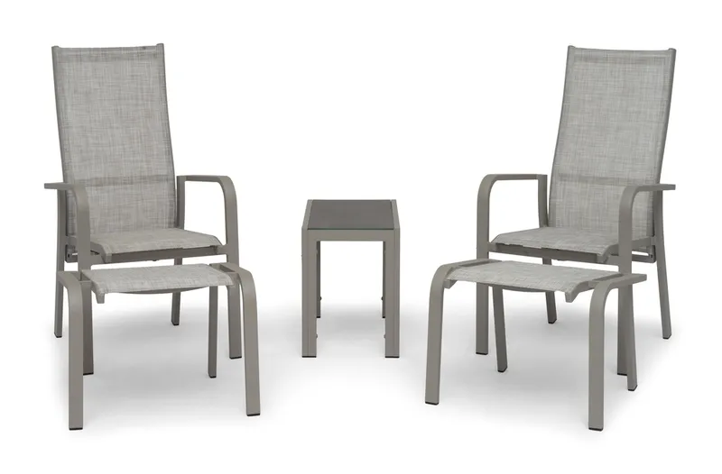 Sidebord Hillerstorp Hånger 60x35x47 cm - Sand - Havemøbler - Balkon - Balkonmøbler - Altanborde