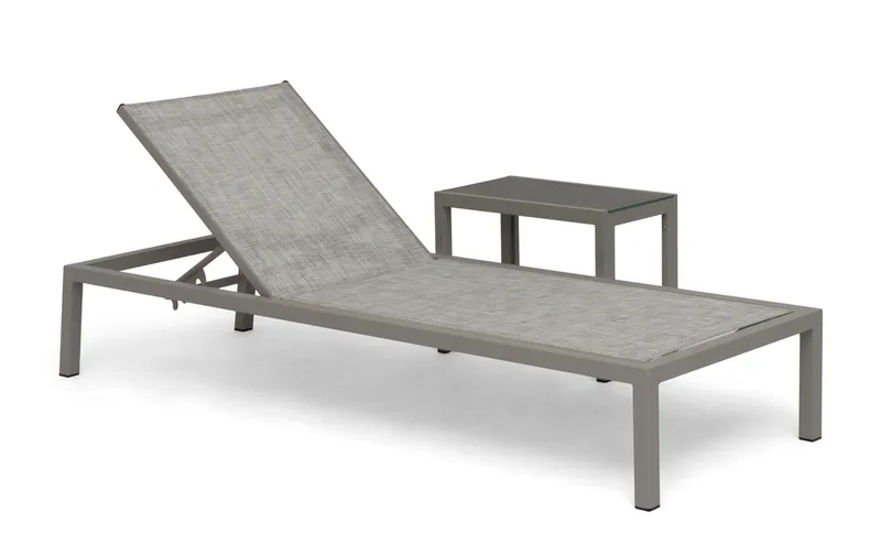 Sidebord Hillerstorp Hånger 60x35x47 cm - Sand - Havemøbler - Balkon - Balkonmøbler - Altanborde