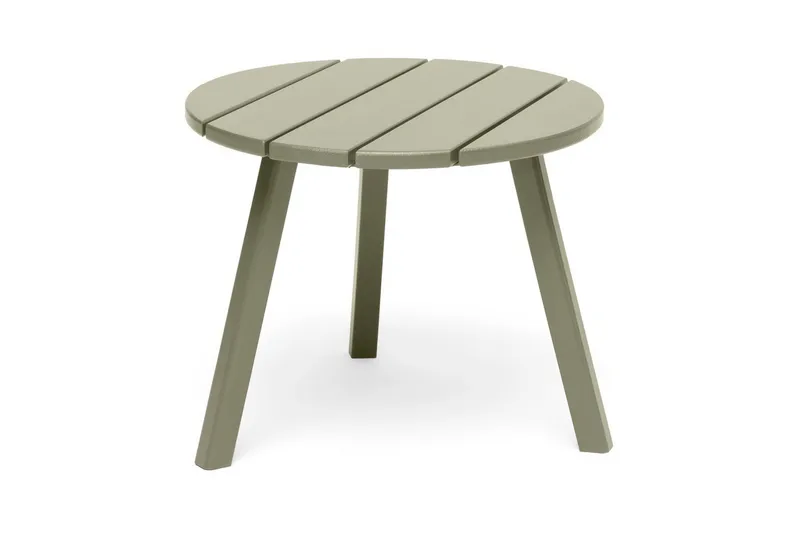 Sidebord Hillerstorp Tennessee Ø50 cm Grøn - Grøn - Havemøbler - Balkon - Balkonmøbler - Altanborde
