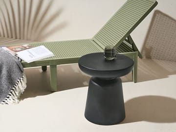 Sidebord Tofet - Sort - Havemøbler - Balkon - Balkonmøbler - Altanborde