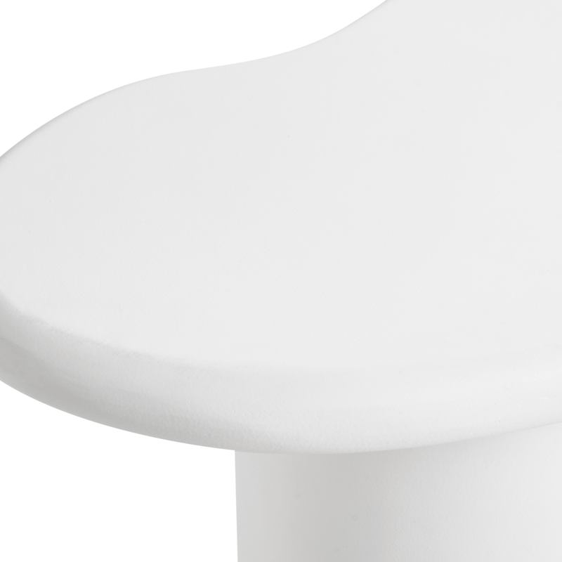 Sidebord udendørs Arsoli 43x58 cm - Hvid - Havemøbler - Balkon - Balkonmøbler - Altanborde