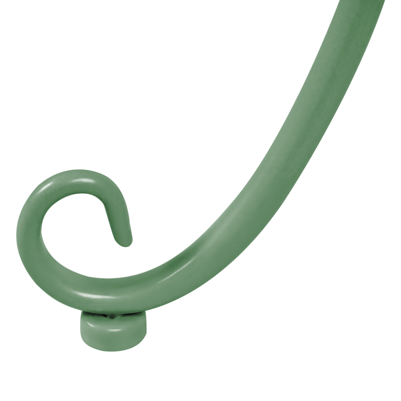 Sidebord udendørs Cavinia 40 cm Jern - Grøn - Havemøbler - Balkon - Balkonmøbler - Altanborde