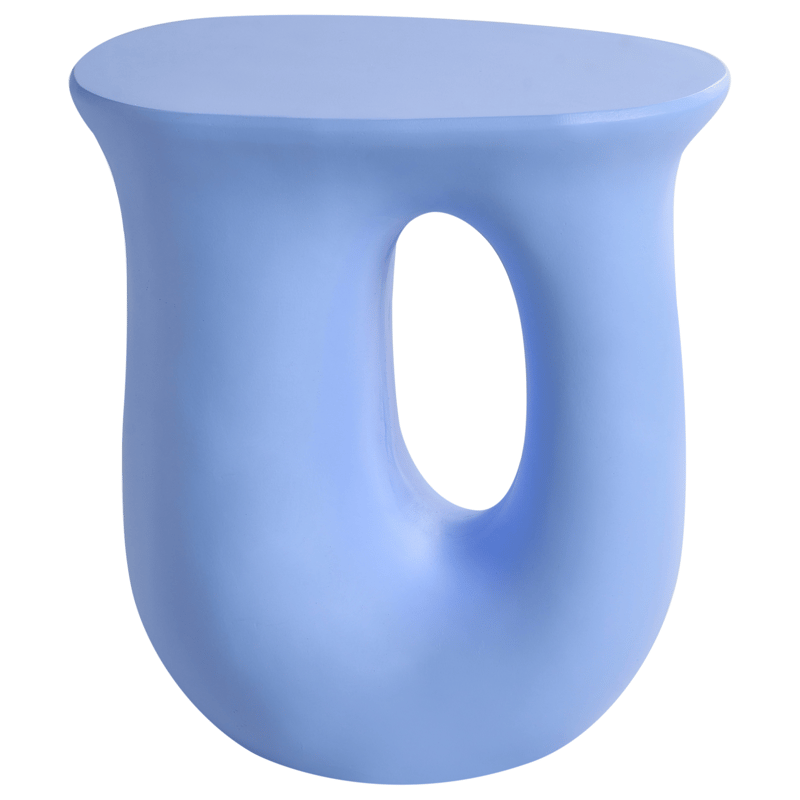 Sidebord udendørs Idro 42 cm - Blå - Havemøbler - Balkon - Balkonmøbler - Altanborde