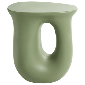 Sidebord udendørs Idro 42 cm - Grøn - Havemøbler - Balkon - Balkonmøbler - Altanborde