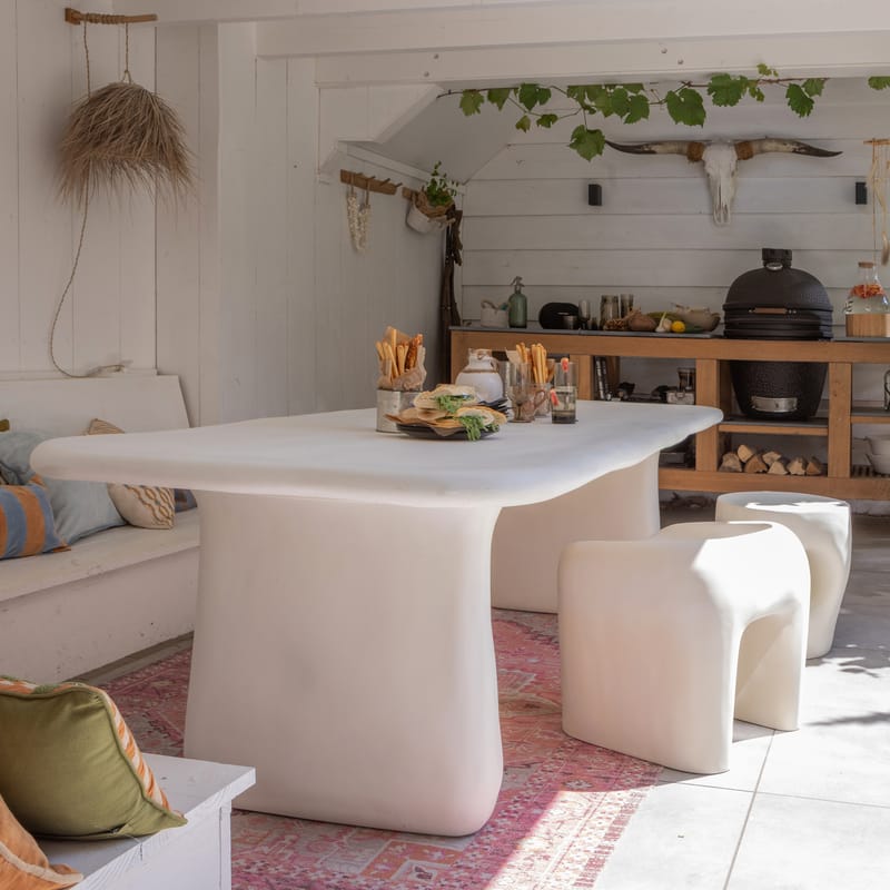 Skammel Nivo 52 cm udendørs - Natur - Havemøbler - Balkon - Balkonmøbler - Altanstole