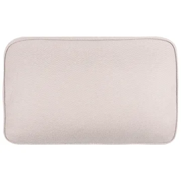 Sofa udendørs 2-personers Omegana kunstflet - Beige/Sort - Havemøbler - Havesofaer & bænke