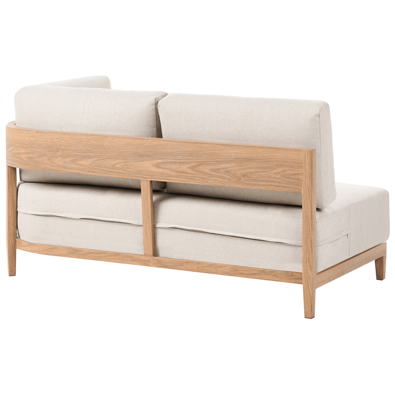Sofa udendørs med bord 2-personers Sampieri - Brun/Beige - Have - Udendørs miljø - Altan & terrasse - Altanmøbler