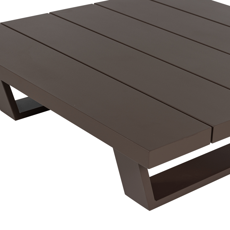 Sofabord Bear 87 cm udendørs - Brun - Havemøbler - Balkon - Balkonmøbler - Altanborde