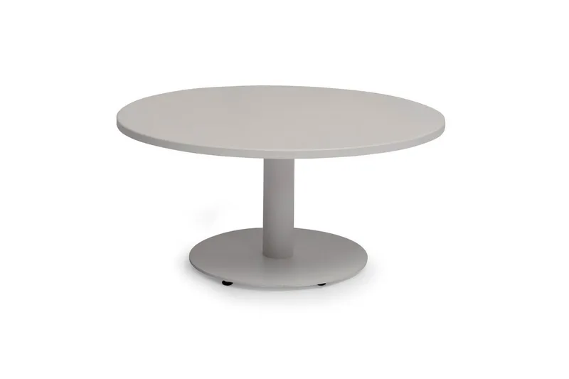 Sofabord Hillerstorp Näsby Ø80 cm Hvid, Hvid