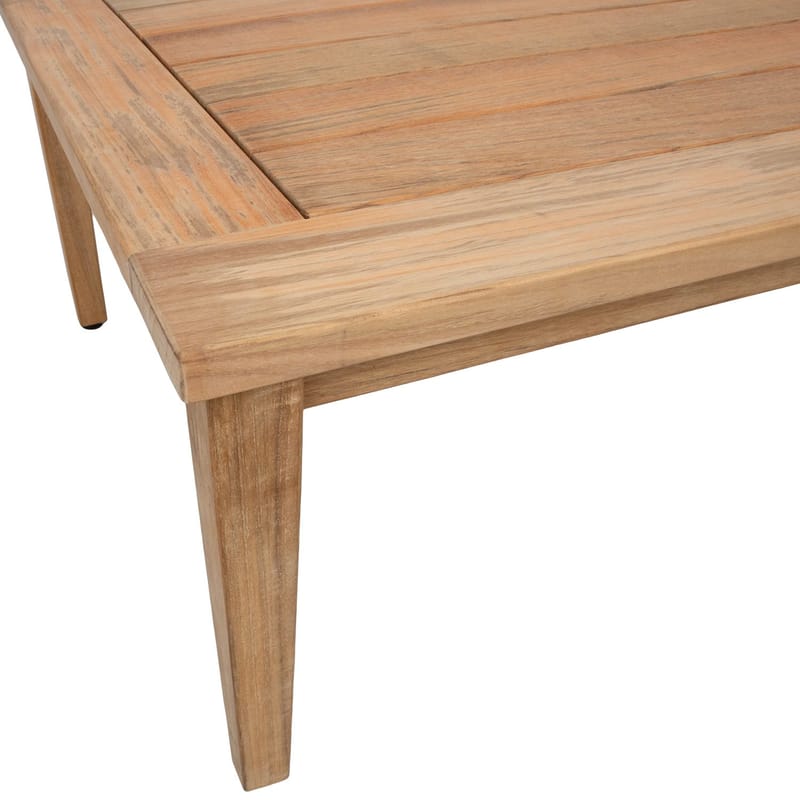 Sofabord HOME4YOU Maldive 120x80x45 cm teak - Brun - Havemøbler - Balkon - Balkonmøbler - Altanborde
