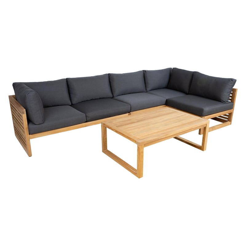 Sofabord HOME4YOU Serenity 120x80x45 cm Teak - Brun - Havemøbler - Balkon - Balkonmøbler - Altanborde