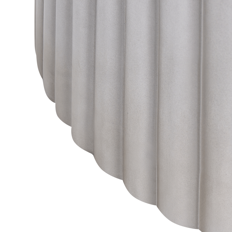 Sofabord udendørs Pozza 117 cm - Grå - Havemøbler - Balkon - Balkonmøbler - Altanborde