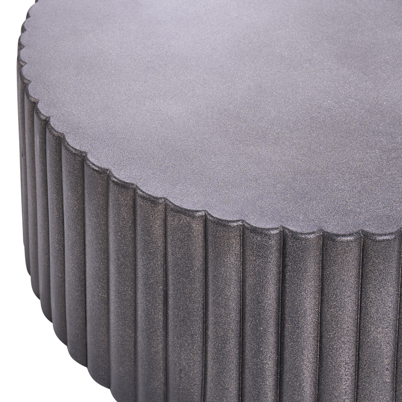 Sofabord udendørs Pozza 117 cm - Sort/Guld - Havemøbler - Balkon - Balkonmøbler - Altanborde