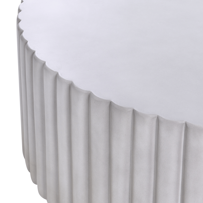 Sofabord udendørs Pozza 117 cm - Grå - Havemøbler - Balkon - Balkonmøbler - Altanborde