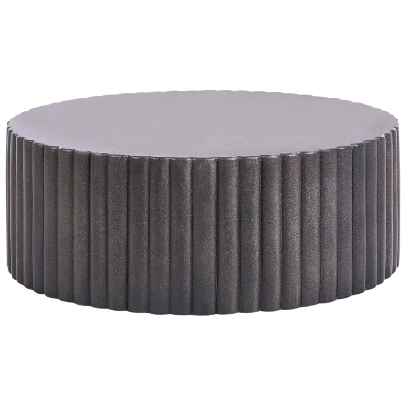 Sofabord udendørs Pozza 117 cm, Sort/Guld