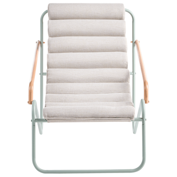 Sofagruppe udendørs med bord 2-personers Pasto - Grøn/Beige - Havemøbler - Balkon - Balkonmøbler - Altansæt