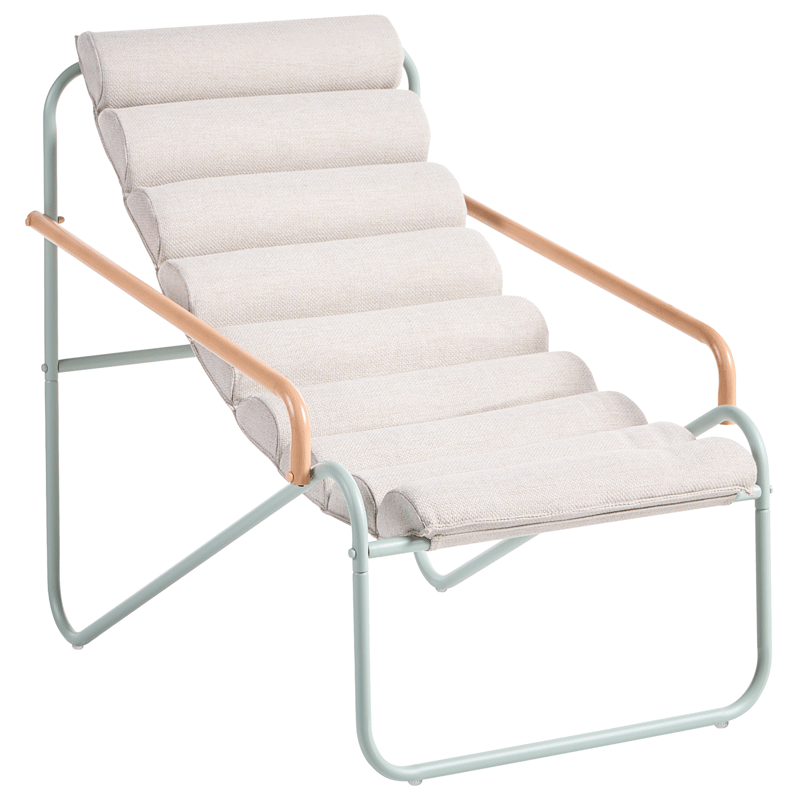 Sofagruppe udendørs med bord 2-personers Pasto - Grøn/Beige - Havemøbler - Balkon - Balkonmøbler - Altansæt