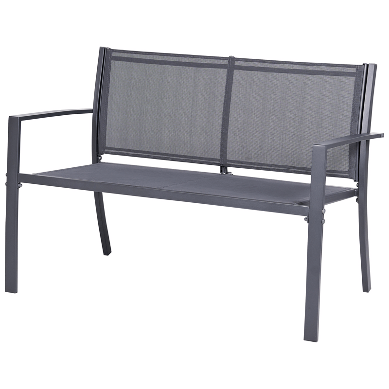 Sofagruppe udendørs med bord 4-personers Tavoleto - Mørkegrå - Have - Udendørs miljø - Altan & terrasse - Altanmøbler