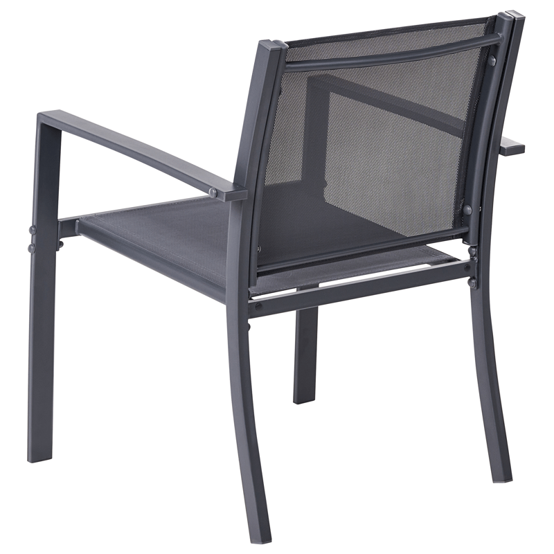 Sofagruppe udendørs med bord 4-personers Tavoleto - Mørkegrå - Have - Udendørs miljø - Altan & terrasse - Altanmøbler