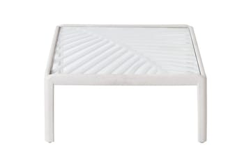 Soffbord Beliani Ferretti Beige - Havemøbler - Balkon - Balkonmøbler - Altanborde