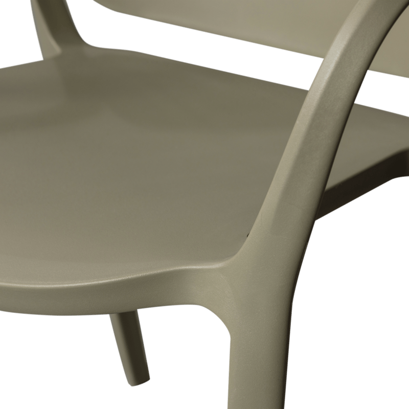 Spisebordsstol Bent udendørs - Grøn - Havemøbler - Balkon - Balkonmøbler - Altanstole