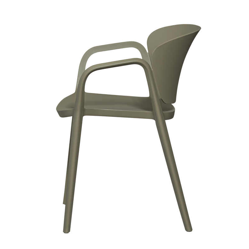 Spisebordsstol Bent udendørs - Grøn - Havemøbler - Balkon - Balkonmøbler - Altanstole