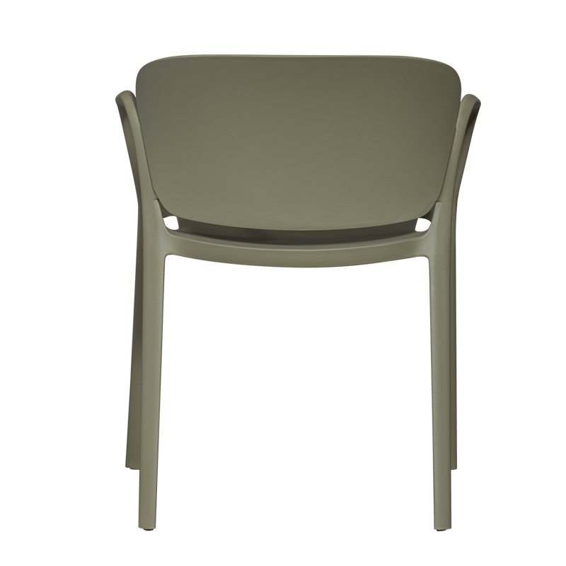 Spisebordsstol Bent udendørs - Grøn - Havemøbler - Balkon - Balkonmøbler - Altanstole