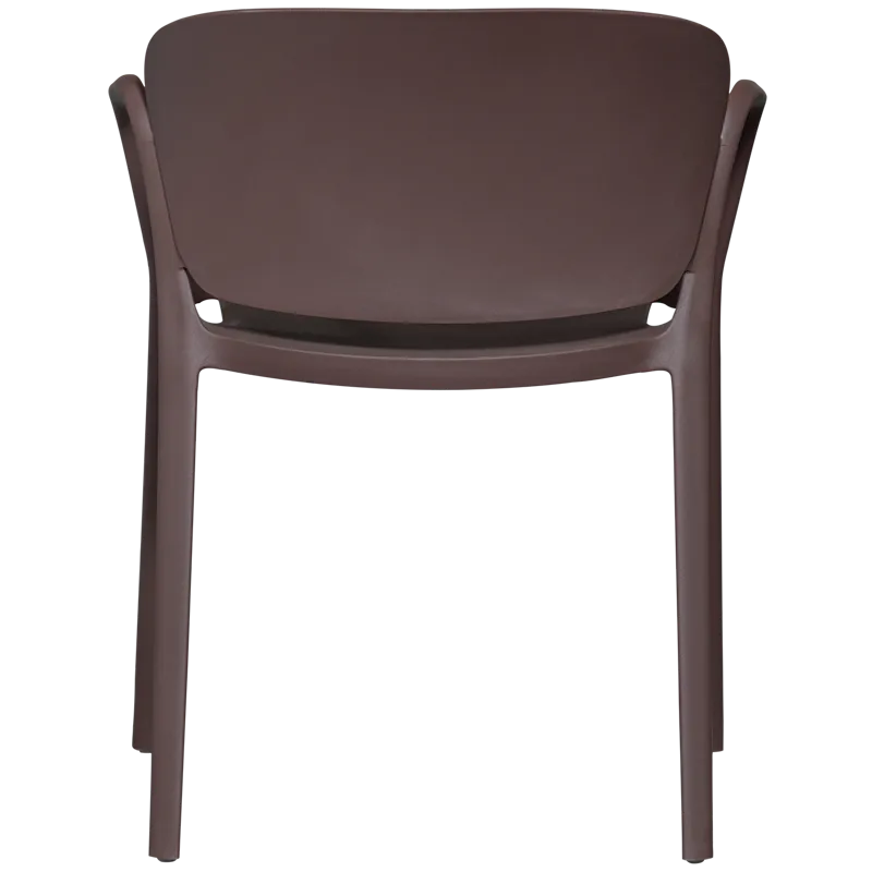 Spisebordsstol Bent udendørs - Lilla/Brun - Havemøbler - Balkon - Balkonmøbler - Altanstole