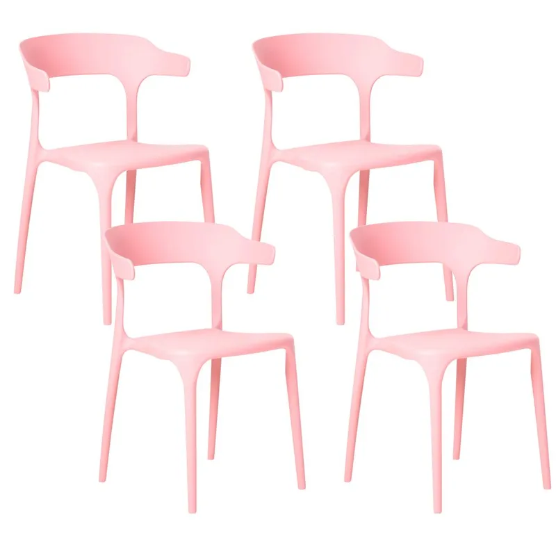 Spisestol Gubbio 4-pak, Rosa